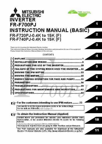 MITSUBISHI ELECTRIC FR-F700PJ-page_pdf